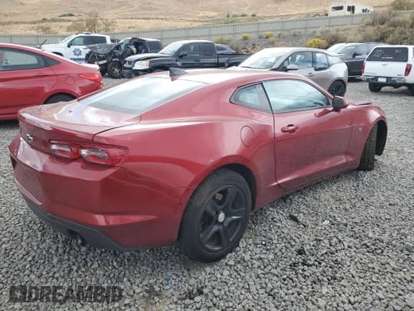 2023 Chevrolet Camaro 1LT z VIN 1G1FB1RSXP0128313, wystawiony jako Copart lot #81972115 z przebiegiem 57 663 mil mil oraz Szkoda całkowita • Salvage title. Historia ofert i sprzedaży dostępna na DreamBid. Obrazek 3.