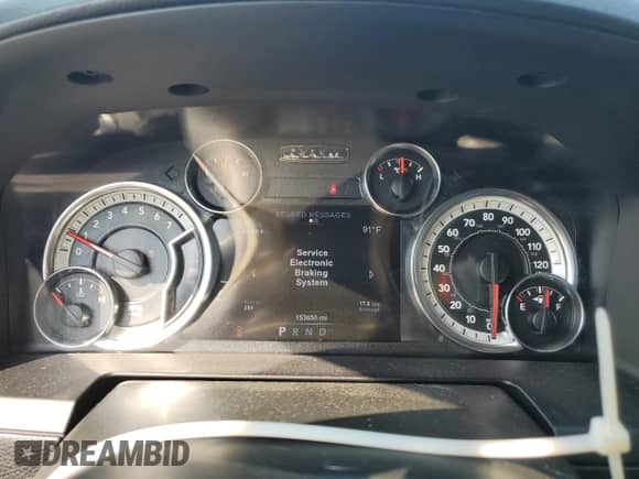 2017 Ram 1500 Night с VIN 1C6RR7MT3HS648434, выставлен на аукционе Copart как лот 80283955 с пробегом 153 650 миль миль и Списание • Salvage title. История ставок и продаж доступна на DreamBid. Изображение 9.