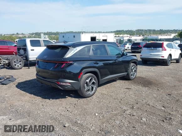 2024 Hyundai Tucson SEL with VIN 5NMJFCDE2RH389361, listed as a IAAI auction lot 43141507 with 5,253 mi miles and . Bid and sale history available at DreamBid. Image 4.