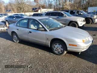 2002 Saturn SL with VIN 1G8ZG52852Z160743, listed as a Copart auction lot 80862364 with Not provided miles and Salvage title. Bid and sale history available at DreamBid. Image 4.