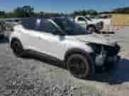 2023 Nissan Kicks SR with VIN 3N1CP5DV1PL484241, listed as a Copart auction lot 84735155 with 20,919 mi miles and Salvage title. Bid and sale history available at DreamBid. Image 4.