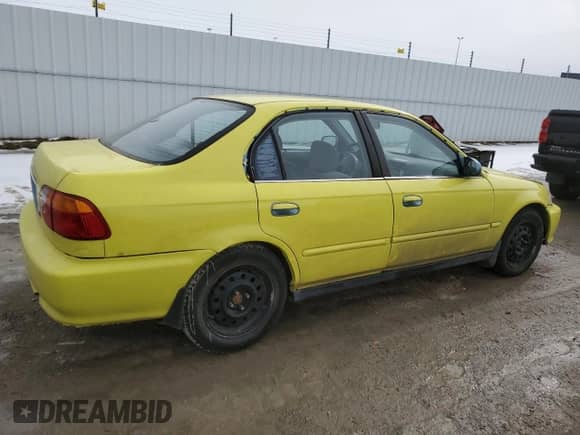 1999 Honda Civic z VIN 2HGEJ668XXH900205, wystawiony jako Copart lot #49506045 z przebiegiem 189 408 mil mil oraz Szkoda całkowita • Salvage title. Historia ofert i sprzedaży dostępna na DreamBid. Obrazek 3.