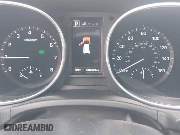 2017 Hyundai Santa Fe 2.0T with VIN 5NMZUDLA8HH045920, listed as a IAAI auction lot 42698147 with 68,609 mi miles and . Bid and sale history available at DreamBid. Image 7.