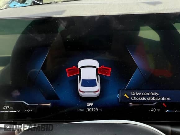 2023 BMW 3 Series 330i z VIN 3MW69FF0XP8D11071, wystawiony jako Copart lot #80536015 z przebiegiem 10 129 mil mil oraz Nie do naprawy • Non repairable. Historia ofert i sprzedaży dostępna na DreamBid. Obrazek 9.