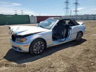 2004 BMW 3 Series 330Ci with VIN WBABW53454PL44291, listed as a Copart auction lot 61939635 with Not provided miles and Salvage title. Bid and sale history available at DreamBid. Image 1.