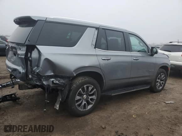2023 Chevrolet Tahoe LT с VIN 1GNSKNKDXPR417543, выставлен на аукционе Copart как лот 43189415 с пробегом 38 440 миль миль и Списание • Salvage title. История ставок и продаж доступна на DreamBid. Изображение 3.