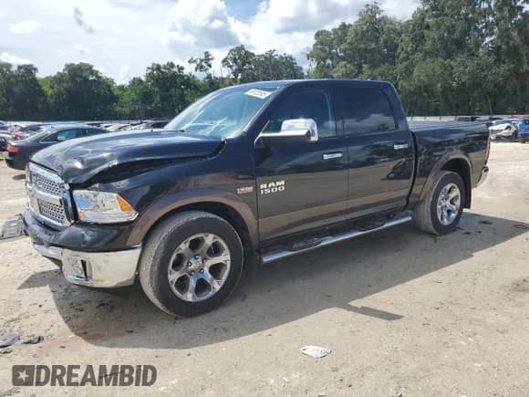 2018 Ram 1500 Laramie z VIN 1C6RR7NT2JS186064, wystawiony jako Copart lot #69123595 z przebiegiem 78 260 mil mil oraz Szkoda całkowita • Salvage title. Historia ofert i sprzedaży dostępna na DreamBid. Obrazek 1.
