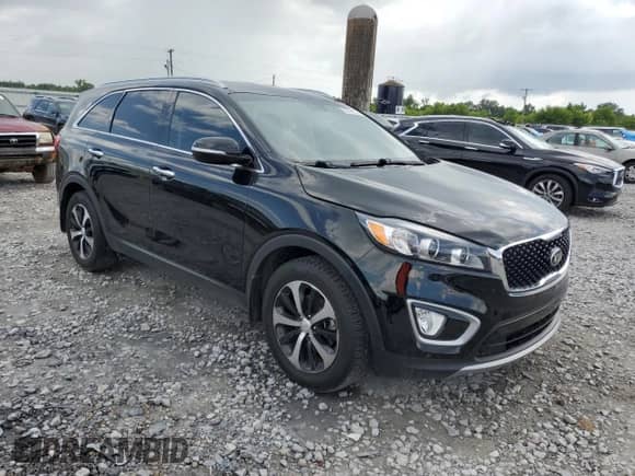 2017 Kia Sorento EX with VIN 5XYPH4A16HG318894, listed as a Copart auction lot 59702155 with 107,481 mi miles and Salvage title. Bid and sale history available at DreamBid. Image 4.