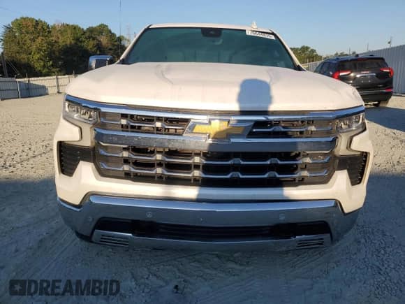 2023 Chevrolet Silverado 1500 LTZ with VIN 1GCUDGED2PZ237234, listed as a Copart auction lot 70644835 with 110,546 mi miles and Salvage title. Bid and sale history available at DreamBid. Image 5.