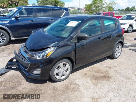 2021 Chevrolet Spark LS with VIN KL8CB6SA9MC712505, listed as a IAAI auction lot 43311345 with 6,290 mi miles and . Bid and sale history available at DreamBid. Image 17.