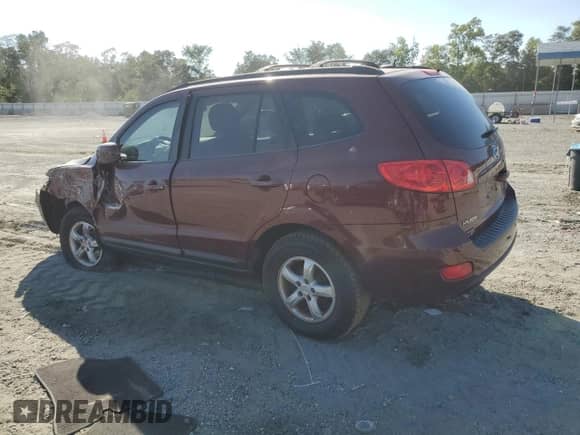 2008 Hyundai Santa Fe GLS with VIN 5NMSG13D08H228116, listed as a Copart auction lot 71022705 with 216,467 mi miles and Salvage title. Bid and sale history available at DreamBid. Image 2.