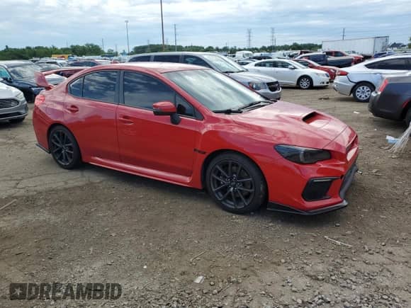 2017 Subaru WRX STI with VIN JF1VA2M60H9838197, listed as a Copart auction lot 62990245 with 35,021 mi miles and Clean title. Bid and sale history available at DreamBid. Image 4.