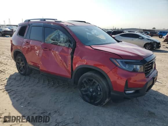 2024 Honda Passport Black Edition с VIN 5FNYF8H84RB001631, выставлен на аукционе Copart как лот 47462325 с пробегом 13 383 миль миль и Списание • Salvage title. История ставок и продаж доступна на DreamBid. Изображение 4.