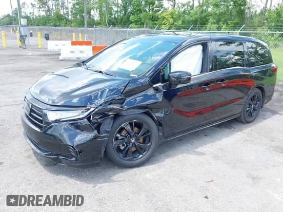 2023 Honda Odyssey Sport z VIN 5FNRL6H76PB068270, wystawiony jako IAAI lot #42528174 z przebiegiem 126 063 mil mil oraz . Historia ofert i sprzedaży dostępna na DreamBid. Obrazek 19.