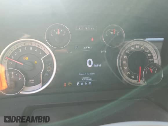 2015 Ram 1500 Big Horn with VIN 1C6RR7LG9FS504128, listed as a Copart auction lot 64756505 with 132,538 mi miles and Salvage title. Bid and sale history available at DreamBid. Image 9.