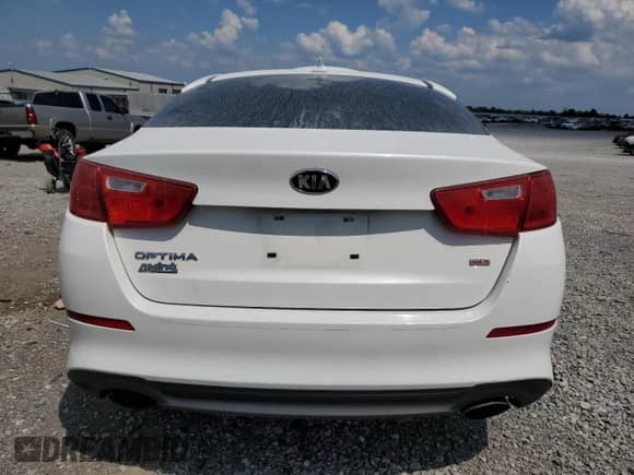 2015 Kia Optima LX with VIN KNAGM4A73F5644977, listed as a Copart auction lot 68017765 with 100,187 mi miles and Salvage title. Bid and sale history available at DreamBid. Image 6.