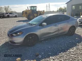 2016 Dodge Dart SXT with VIN 1C3CDFBB6GD727797, listed as a Copart auction lot 84543105 with 140,036 mi miles and Salvage title. Bid and sale history available at DreamBid. Image 1.