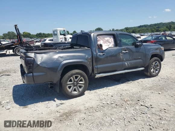 2017 Toyota Tacoma Limited with VIN 3TMGZ5AN6HM052852, listed as a Copart auction lot 68160095 with Not provided miles and Salvage title. Bid and sale history available at DreamBid. Image 3.