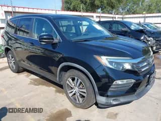 2016 Honda Pilot EX with VIN 5FNYF6H38GB054824, listed as a IAAI auction lot 43117238 with 104,461 mi miles and . Bid and sale history available at DreamBid. Image 1.