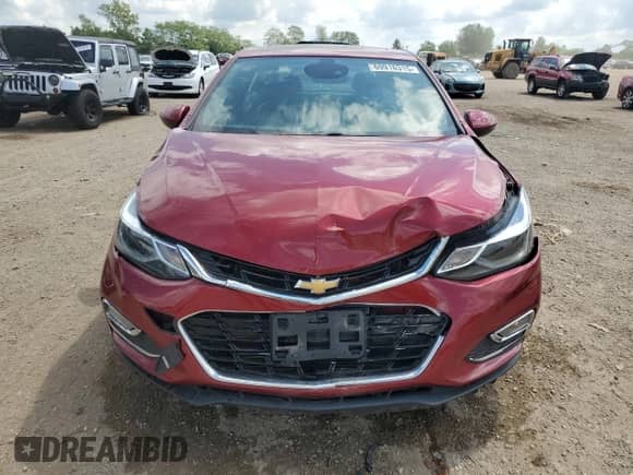 2017 Chevrolet Cruze Premier with VIN 1G1BF5SM4H7141847, listed as a Copart auction lot 69916315 with 68,913 mi miles and Salvage title. Bid and sale history available at DreamBid. Image 5.