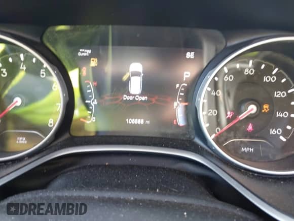 2019 Jeep Compass Limited with VIN 3C4NJDCB9KT843224, listed as a IAAI auction lot 43202857 with 106,888 mi miles and . Bid and sale history available at DreamBid. Image 15.