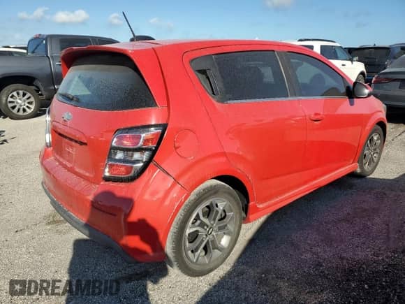 2017 Chevrolet Sonic LT с VIN 1G1JD6SB5H4142044, выставлен на аукционе Copart как лот 80394984 с пробегом 116 008 миль миль и Списание • Salvage title. История ставок и продаж доступна на DreamBid. Изображение 3.