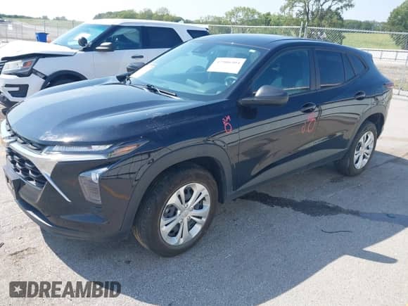 2024 Chevrolet Trax LS with VIN KL77LFE21RC025677, listed as a IAAI auction lot 42906504 with 53,679 mi miles and . Bid and sale history available at DreamBid. Image 17.