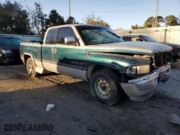 1995 Dodge 1500 with VIN 3B7HC13ZXSM171350, listed as a Copart auction lot 47230035 with 287,473 mi miles and Salvage title. Bid and sale history available at DreamBid. Image 4.