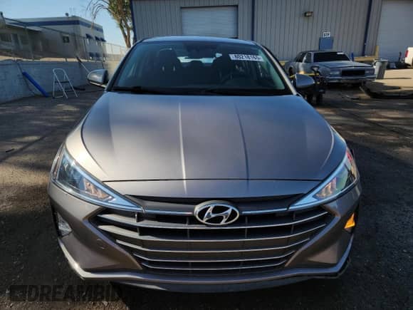 2020 Hyundai Elantra Value Edition with VIN KMHD84LF9LU977504, listed as a Copart auction lot 80218165 with 43,107 mi miles and Salvage title. Bid and sale history available at DreamBid. Image 5.