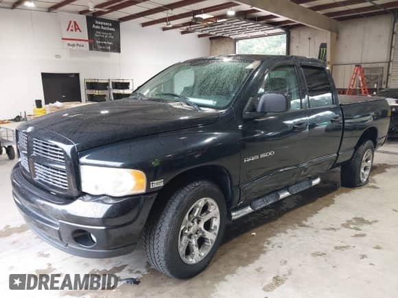 2004 Dodge 1500 SLT with VIN 1D7HU18D14J243682, listed as a IAAI auction lot 43317597 with 298,203 mi miles and . Bid and sale history available at DreamBid. Image 2.
