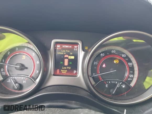 2015 Dodge Journey Crossroad with VIN 3C4PDDGG0FT619089, listed as a IAAI auction lot 43050045 with 167,984 mi miles and . Bid and sale history available at DreamBid. Image 7.