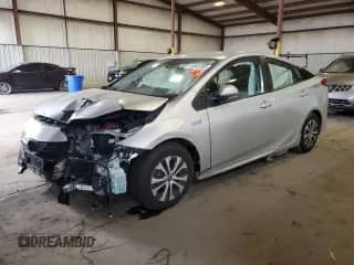 2021 Toyota Prius LE with VIN JTDKAMFP1M3181129, listed as a Copart auction lot 83845785 with 47,397 mi miles and Salvage title. Bid and sale history available at DreamBid. Image 1.