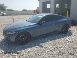 2022 BMW 4 Series M440i xDrive с VIN WBA13AR08NCK86705, выставлен на аукционе Copart как лот 68167705 с пробегом 53 318 миль миль и Списание • Salvage title. История ставок и продаж доступна на DreamBid. Изображение 1.