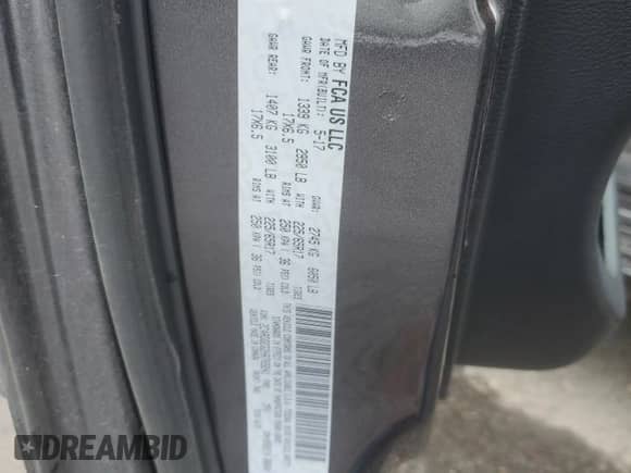 2017 Dodge Grand Caravan GT с VIN 2C4RDGEG2HR769241, выставлен на аукционе Copart как лот 85866875 с пробегом 119 603 миль миль и Списание • Salvage title. История ставок и продаж доступна на DreamBid. Изображение 14.