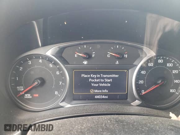 2021 Chevrolet Equinox Premier with VIN 3GNAXNEV2MS140879, listed as a Copart auction lot 85276505 with 44,034 mi miles and Salvage title. Bid and sale history available at DreamBid. Image 9.