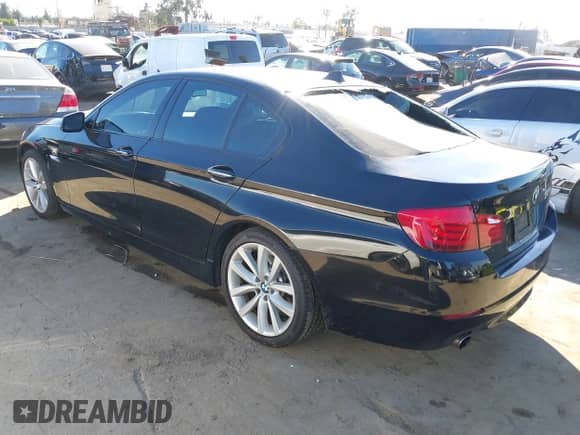 2012 BMW 5 Series 535i with VIN WBAFR7C56CC816100, listed as a IAAI auction lot 43463198 with 77,080 mi miles and . Bid and sale history available at DreamBid. Image 3.