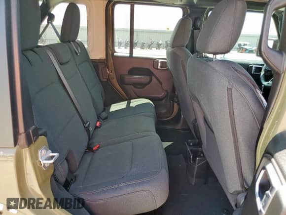 2025 Jeep Wrangler Willys с VIN 1C4PJXDN7SW509335, выставлен на аукционе Copart как лот 59698275 с пробегом 3 335 миль миль и Списание • Salvage title. История ставок и продаж доступна на DreamBid. Изображение 11.