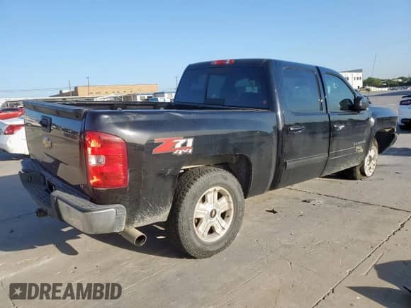 2013 Chevrolet Silverado 1500 LT with VIN 3GCPKSE74DG299858, listed as a Copart auction lot 67018635 with 116,510 mi miles and Salvage title. Bid and sale history available at DreamBid. Image 3.