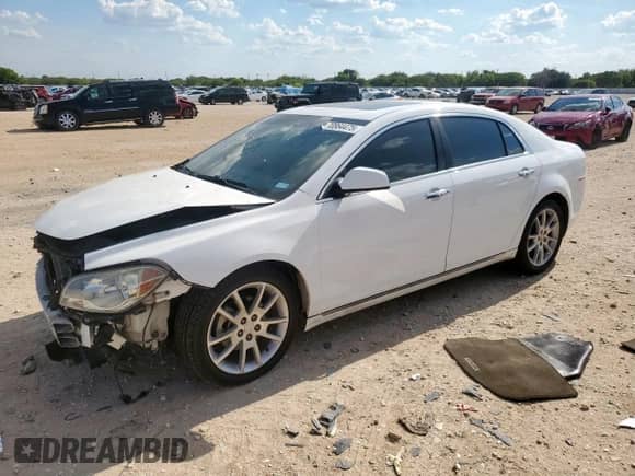 2012 Chevrolet Malibu LTZ с VIN 1G1ZG5E76CF312274, выставлен на аукционе Copart как лот 70864475 с пробегом 108 997 миль миль и Списание • Salvage title. История ставок и продаж доступна на DreamBid. Изображение 1.