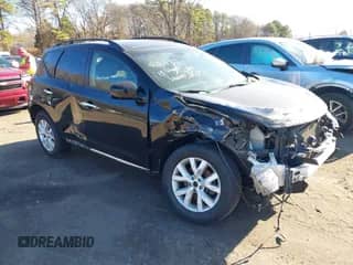 2013 Nissan Murano SL with VIN JN8AZ1MW9DW319516, listed as a IAAI auction lot 40953487 with 105,969 mi miles and . Bid and sale history available at DreamBid. Image 1.