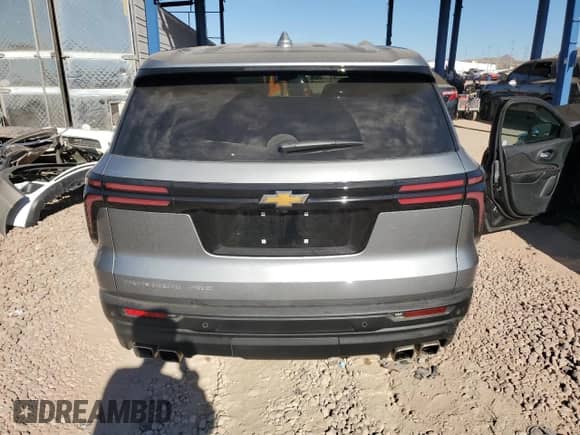2024 Chevrolet Traverse AWD LS with VIN 1GNEVEKS2RJ193267, listed as a Copart auction lot 87320854 with 15,193 mi miles and Salvage title. Bid and sale history available at DreamBid. Image 6.