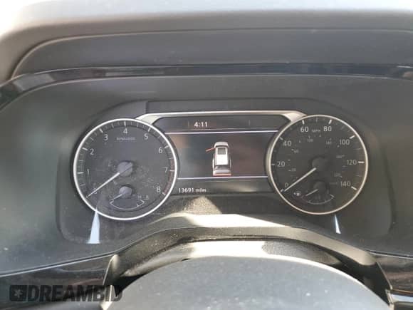 2024 Nissan Pathfinder SL with VIN 5N1DR3CC8RC295368, listed as a Copart auction lot 80224635 with 13,691 mi miles and Salvage title. Bid and sale history available at DreamBid. Image 9.