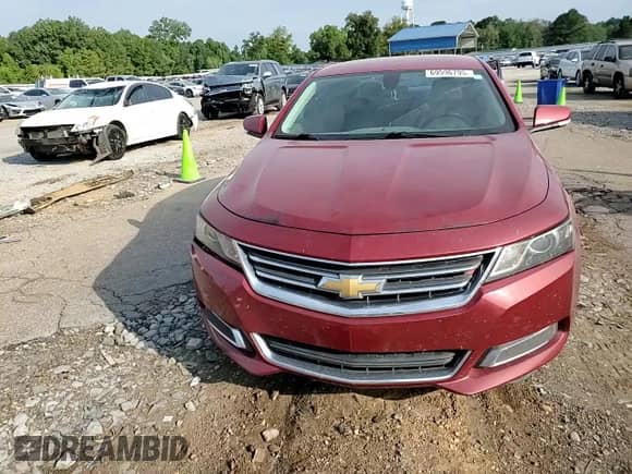 2015 Chevrolet Impala LT with VIN 2G1125S33F9131255, listed as a Copart auction lot 69596795 with 180,181 mi miles and Salvage title. Bid and sale history available at DreamBid. Image 13.