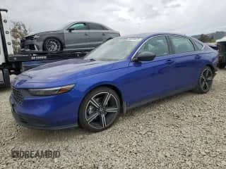 2023 Honda Accord Sport with VIN 1HGCY2F59PA052219, listed as a Copart auction lot 86519675 with 46,560 mi miles and Salvage title. Bid and sale history available at DreamBid. Image 1.