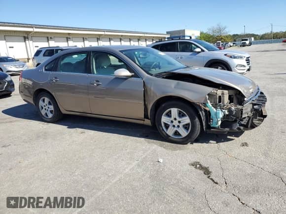 2006 Chevrolet Impala LT 3.5L with VIN 2G1WT58K069416108, listed as a Copart auction lot 85669965 with 98,398 mi miles and Salvage title. Bid and sale history available at DreamBid. Image 4.
