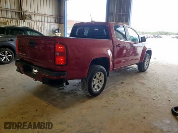 2021 Chevrolet Colorado 2WD LT z VIN 1GCGSCEN0M1263667, wystawiony jako Copart lot #64656825 z przebiegiem 65 100 mil mil oraz Czysty tytuł • Clean title. Historia ofert i sprzedaży dostępna na DreamBid. Obrazek 3.