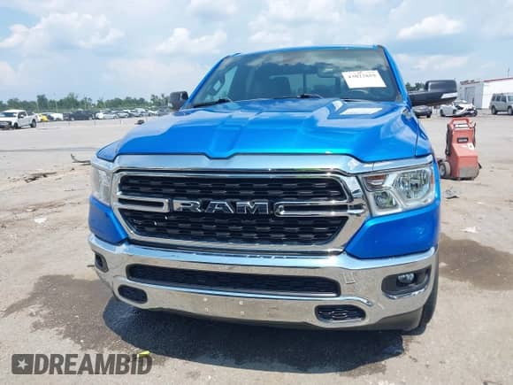 2022 Ram 1500 Big Horn with VIN 1C6SRFBTXNN382144, listed as a IAAI auction lot 43022859 with 16,068 mi miles and . Bid and sale history available at DreamBid. Image 12.