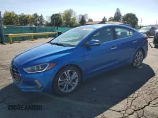 2017 Hyundai Elantra SE with VIN 5NPD84LF8HH055988, listed as a Copart auction lot 81299315 with 29,448 mi miles and Salvage title. Bid and sale history available at DreamBid. Image 1.