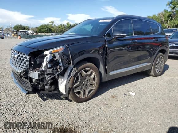 2022 Hyundai Santa Fe Limited с VIN 5NMS44ALXNH387290, выставлен на аукционе Copart как лот 62651775 с пробегом 46 742 миль миль и Списание • Salvage title. История ставок и продаж доступна на DreamBid. Изображение 1.
