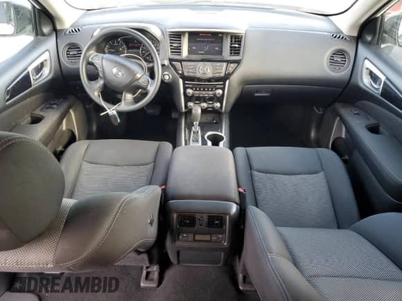 2017 Nissan Pathfinder SL with VIN 5N1DR2MN6HC637490, listed as a Copart auction lot 70321955 with 93,545 mi miles and Salvage title. Bid and sale history available at DreamBid. Image 8.